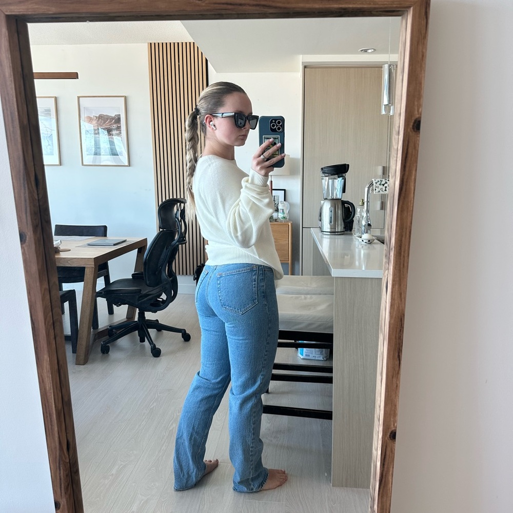 Blue Denim Jeans curve love